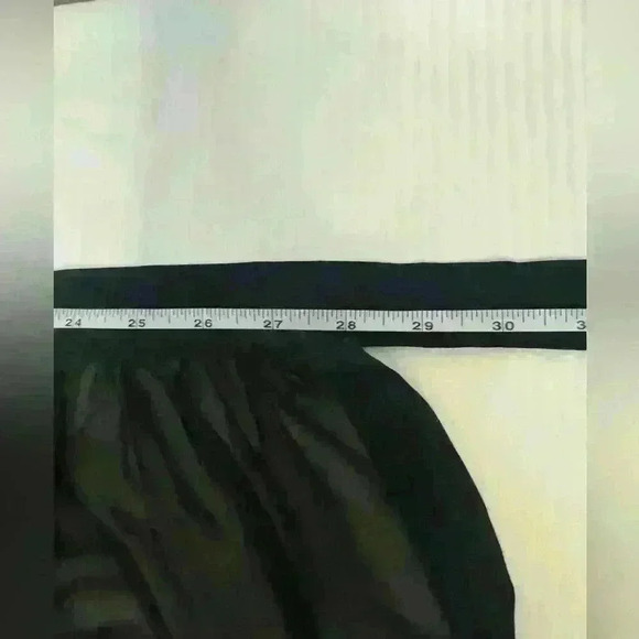 ASOS Black Sheer Wrap Skirt Coverup Sz 10 Maxi Sarong Swim Beach Resortwear - Picture 6 of 9